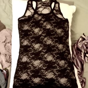 Floral lace cami